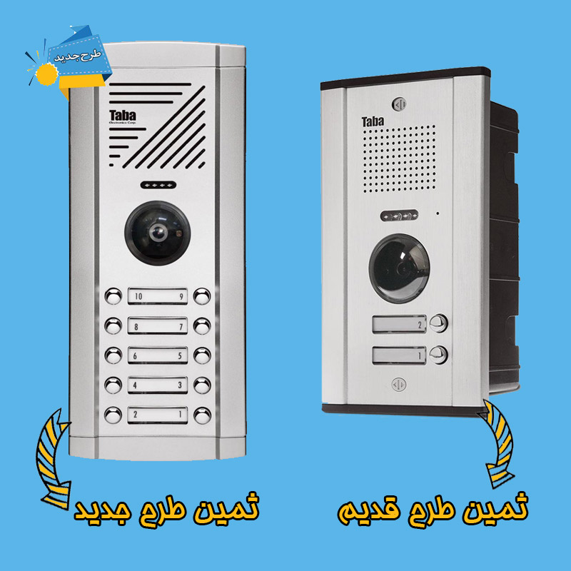 پنل تصویری 2 واحدی ثمین TVP-1820