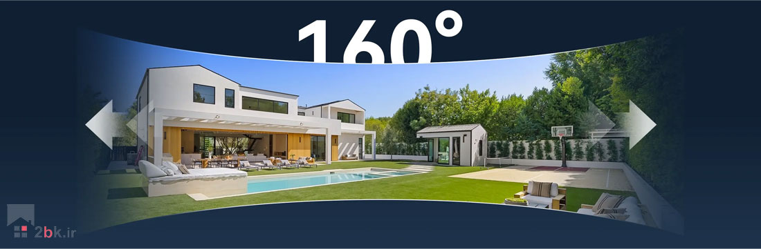 پوشش زاویه 160 درجه با دوربین ایمو تریپل