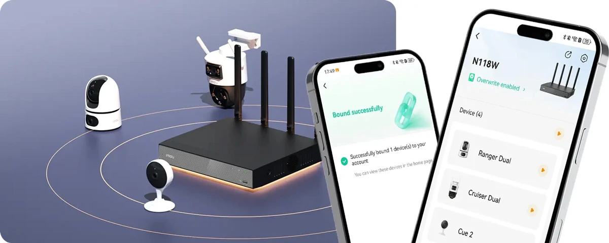 دستگاه ضبط تصاویر بیسیم ایمو 18 کانال n118