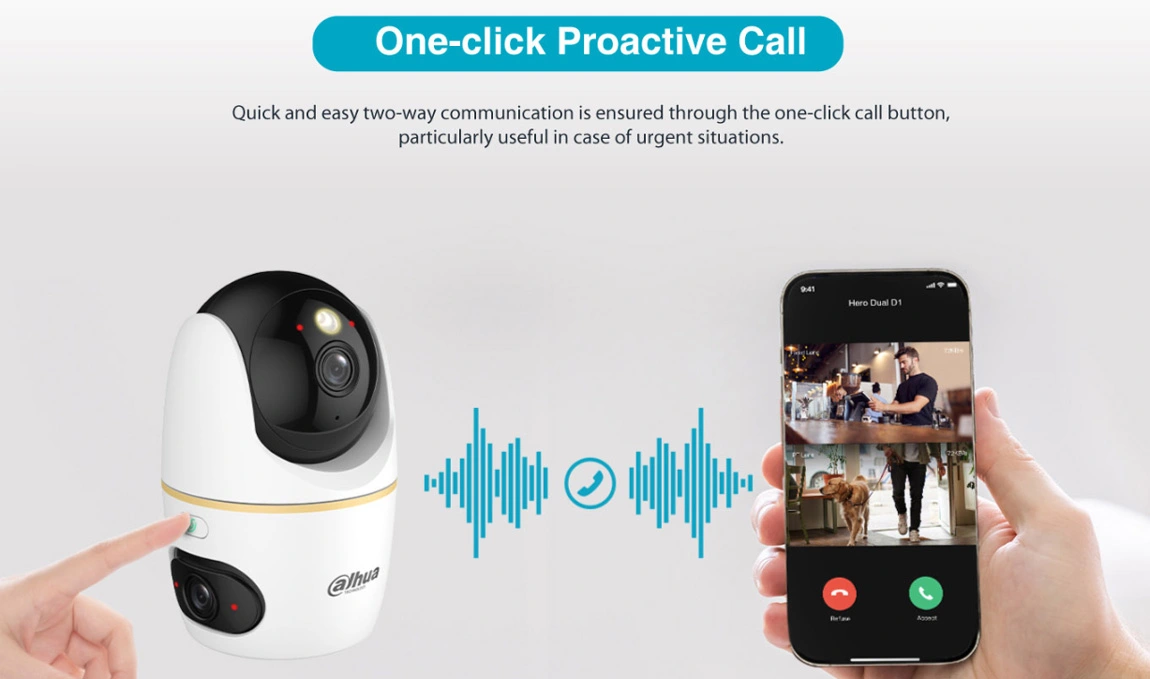 دکمه تماس دربین جدید رنجر دوال داهوا