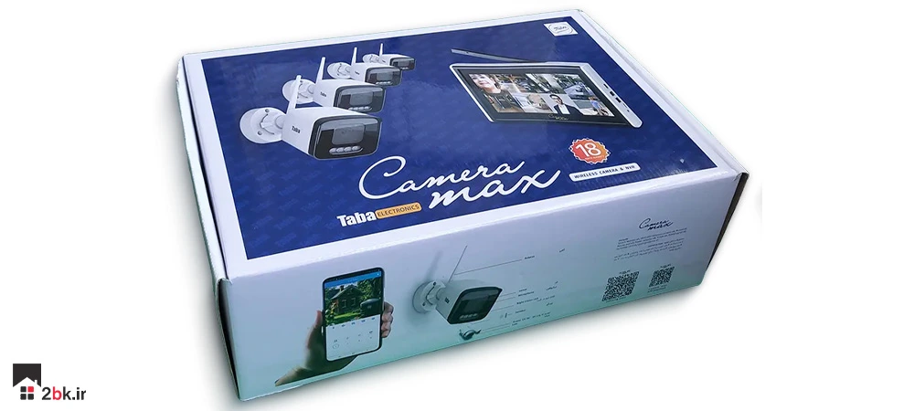 پکیج 8 کانال تابا بیسیم 3 مگاپیکسل با مانیتور 10 اینچی