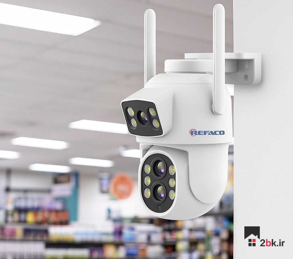 دوربین مداربسته بیسیم 6 مگاپیکسل رفاکو مدل rf-w506-ddv