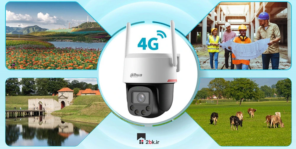 خرید دوربین سیم کارتی 4 جی داهوا 4 مگاپیکسل h1 -pv