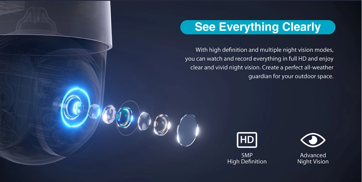 p5as دوربین بیسیم داهوا