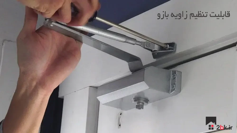 نصب آسان جک درب 705 گلدن گیت