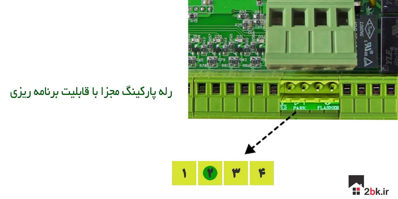 مدار فرمان جک بازویی دولنگه و تک لنگه 24 ولت زیمنس