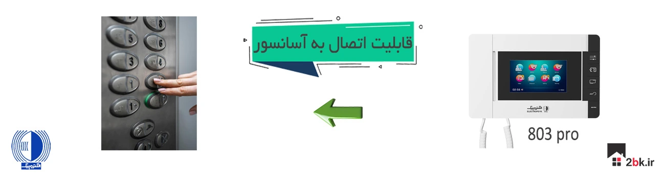 آیفون تصویری صفحه نمایش لمسی مدل 803 پرو