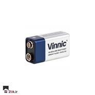باتری کتابی 9 ولت وینیک مدل Vinnic 9V Alkaline Battery