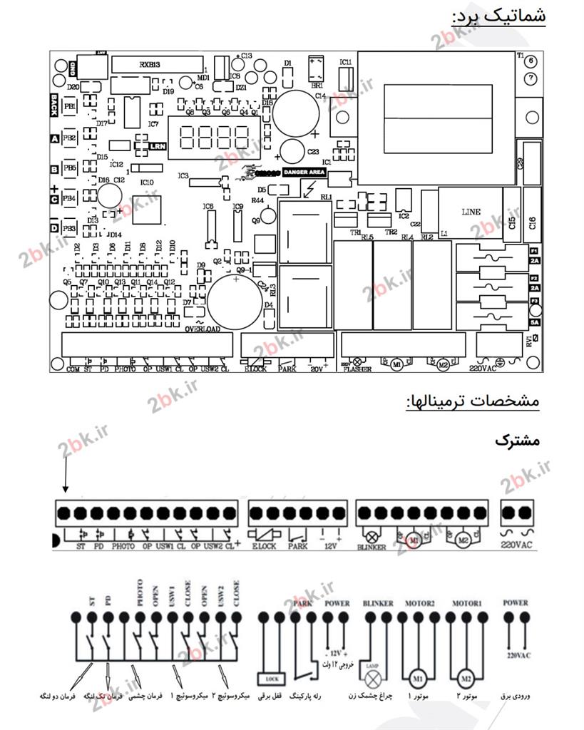 شماتیک برد رامونا